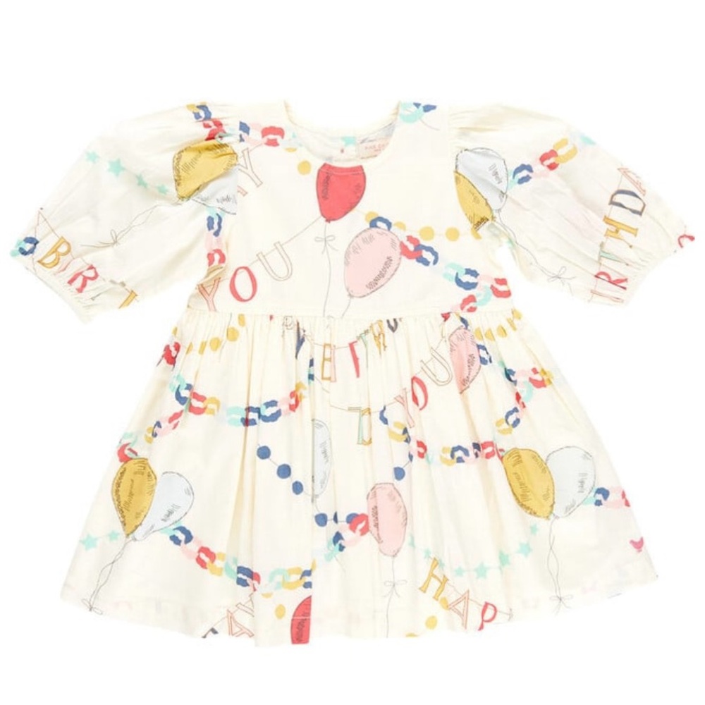 Pink Chicken Birthday Garland Dress
